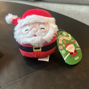 Squishmallow “Nick” Santa Claus – 4.5” Clip or Mini Plush (BNWT) Brand New